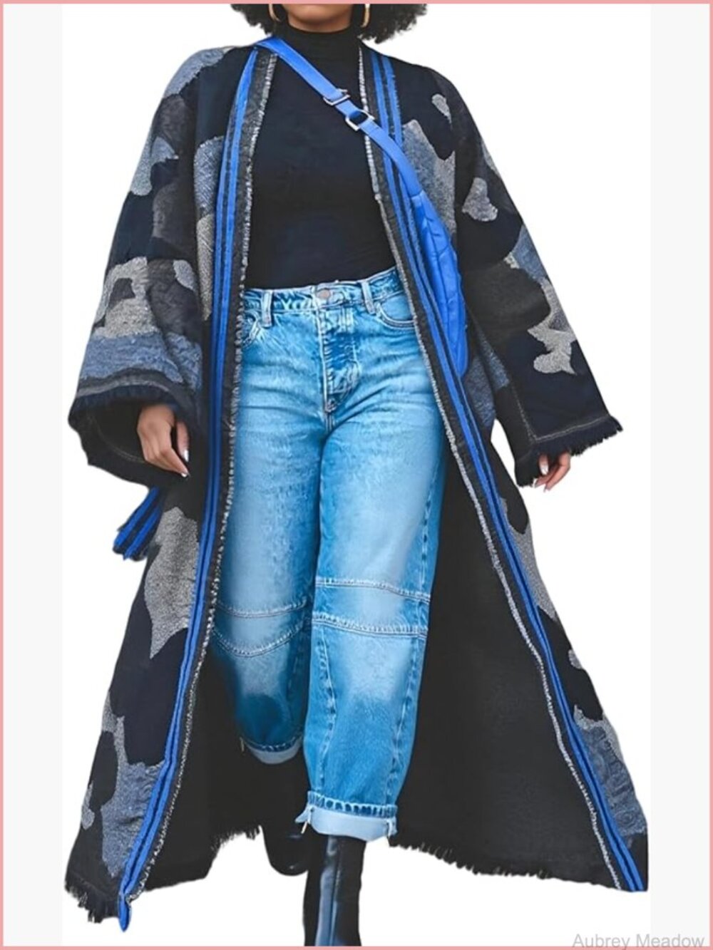Long Open Front Chunky Knit Maxi Cardigan Sweater Coat Duster Oversized